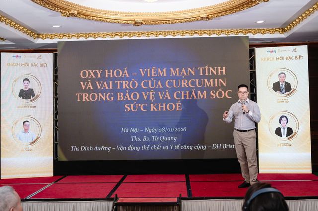 Hội thảo khoa học 'Curcumin - Giải pháp vàng cho sức khỏe & sắc đẹp từ bên trong' lan tỏa giá trị chăm sóc bền vững- Ảnh 2. Hội thảo khoa học 'Curcumin - Giải pháp vàng cho sức khỏe & sắc đẹp từ bên trong' lan tỏa giá trị chăm sóc bền vững- Ảnh 2.