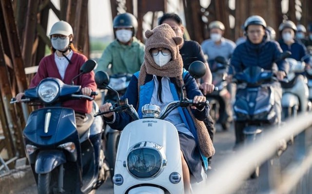 Miền Bắc, miền Trung lại bước vào đợt rét buốt do không khí lạnh bao phủ- Ảnh 1. Miền Bắc, miền Trung lại bước vào đợt rét buốt do không khí lạnh bao phủ- Ảnh 1.