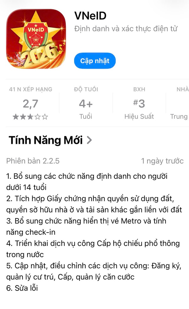 VNeID vừa cập nhật mới: Người dân cần nắm rõ trước khi đi làm giấy tờ- Ảnh 1.