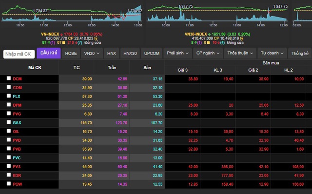 Cổ phiếu dầu khí bị bán tháo trong phiên suy giảm của VN-Index ngày 10/2- Ảnh 1.