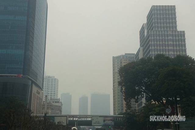 Nhiều tỉnh thành miền Bắc tái diễn ô nhiễm không khí- Ảnh 1.