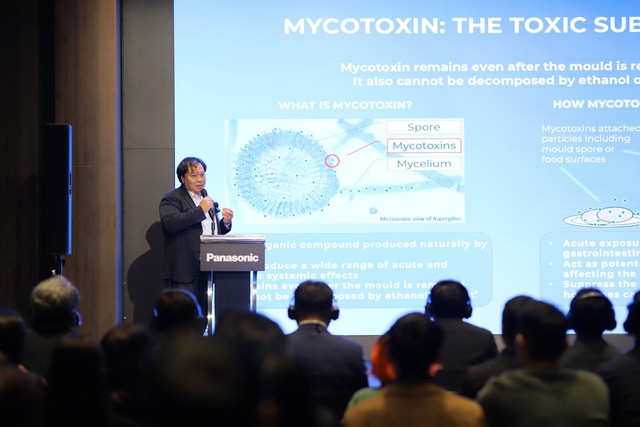 Panasonic công bố nghiên cứu mới về công nghệ nanoe™ X thế hệ 3 ức chế 90% độc tố từ nấm mốc- Ảnh 2.