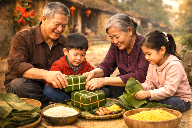 Cho con về quê ăn Tết và những bài học không có trong sách vở- Ảnh 1.