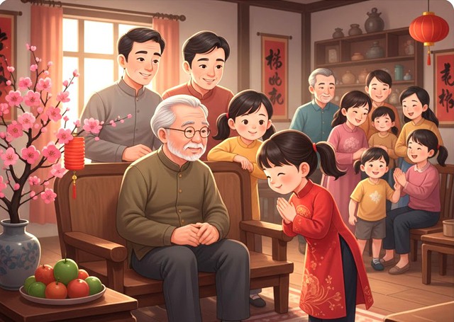 Có nên ép trẻ chúc Tết, biểu diễn trước đám đông?- Ảnh 1. Có nên ép trẻ chúc Tết, biểu diễn trước đám đông?- Ảnh 1.