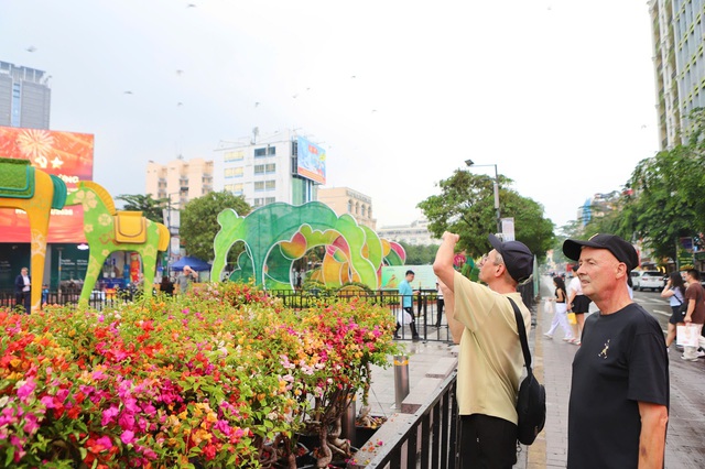 Cận cảnh linh vật ngựa tại Đường hoa Nguyễn Huệ- Ảnh 15.