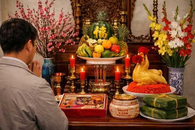 Cúng Giao thừa năm 2026 giờ nào tốt nhất, cần lưu ý điều gì?- Ảnh 1. Cúng Giao thừa năm 2026 giờ nào tốt nhất, cần lưu ý điều gì?- Ảnh 1.