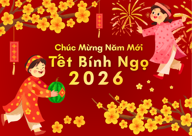 Những mẫu thiệp chúc Tết Bính Ngọ 2026 đẹp nhất- Ảnh 2. Những mẫu thiệp chúc Tết Bính Ngọ 2026 đẹp nhất- Ảnh 2.