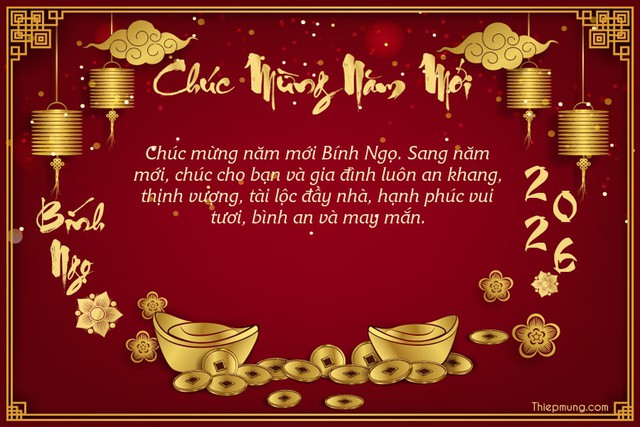 Những mẫu thiệp chúc Tết Bính Ngọ 2026 đẹp nhất- Ảnh 28. Những mẫu thiệp chúc Tết Bính Ngọ 2026 đẹp nhất- Ảnh 28.