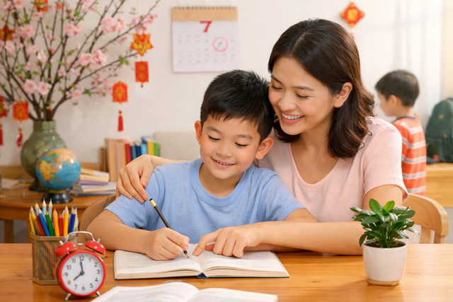 Làm gì với nỗi lo trẻ 'ngại trường, sợ lớp' hậu nghỉ Tết?- Ảnh 1.