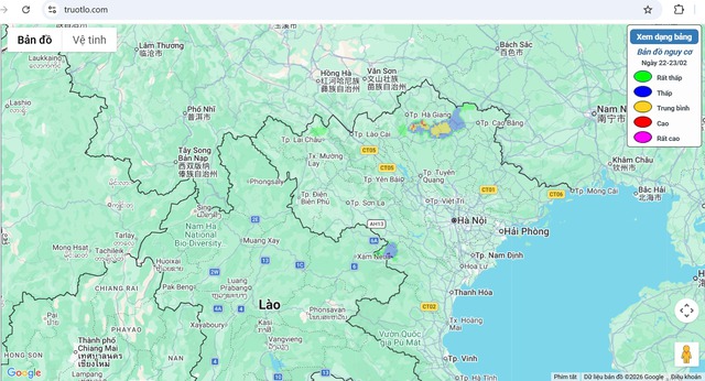 Cảnh báo sạt lở đầu tiên của năm mới ở các tỉnh niền núi phía Bắc- Ảnh 1. Cảnh báo sạt lở đầu tiên của năm mới ở các tỉnh niền núi phía Bắc- Ảnh 1.