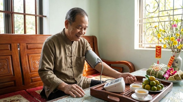 Vì sao bệnh nền ở người già dễ bùng phát sau kỳ nghỉ Tết?- Ảnh 2. Vì sao bệnh nền ở người già dễ bùng phát sau kỳ nghỉ Tết?- Ảnh 2.