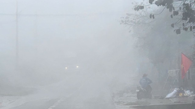 Miền Bắc sương mù kèm mưa rải rác mùng 6 Tết- Ảnh 1.