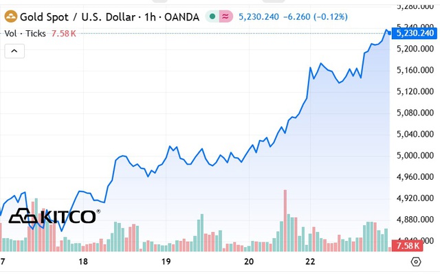 Giá vàng thế giới tăng mạnh- Ảnh 1.