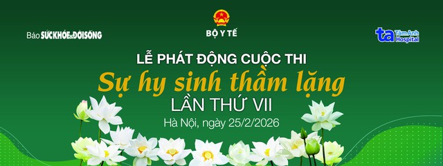 Phát động Cuộc thi 'Sự hy sinh thầm lặng' lần thứ VII: Tiếp nối hành trình tôn vinh những cống hiến âm thầm của thầy thuốc- Ảnh 1. Phát động Cuộc thi 'Sự hy sinh thầm lặng' lần thứ VII: Tiếp nối hành trình tôn vinh những cống hiến âm thầm của thầy thuốc- Ảnh 1.