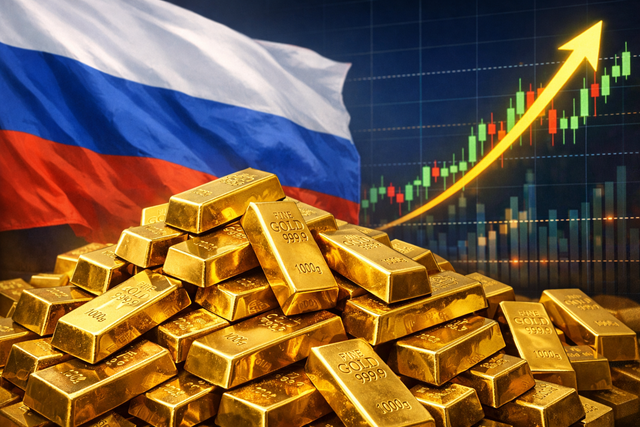 Nga chốt lời 300.000 ounce vàng ở vùng giá lịch sử- Ảnh 1.