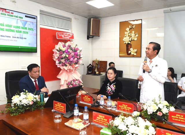 Bệnh viện Đa khoa TP Vinh tiên phong chuyển đổi số, tạo nền tảng phát triển bền vững- Ảnh 2.