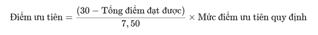 C&aacute;ch t&iacute;nh điểm ưu ti&ecirc;n mới trong tuyển sinh đại học 2026- Ảnh 1.