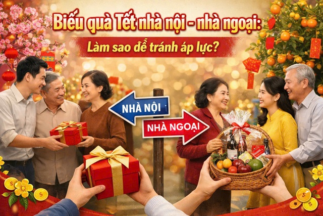 Biếu quà Tết nhà nội, nhà ngoại: Sao cho vẹn tình mà được nhẹ lòng?- Ảnh 1.