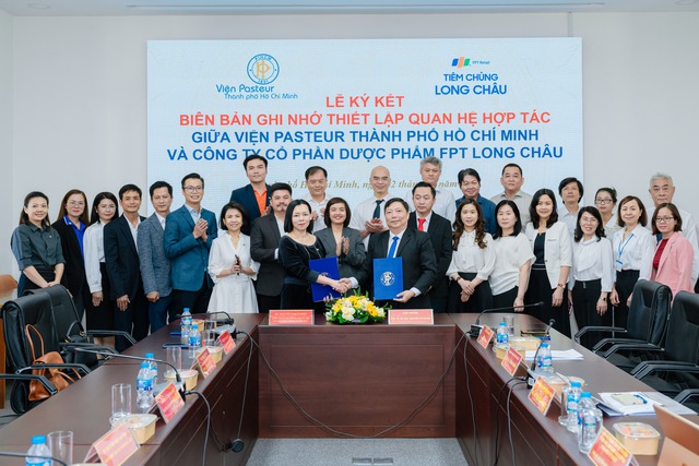 Kết nối nguồn lực y tế dự phòng vì Việt Nam khỏe mạnh: Long Châu và Viện Pasteur TP. Hồ Chí Minh hợp tác chiến lược toàn diện- Ảnh 1.
