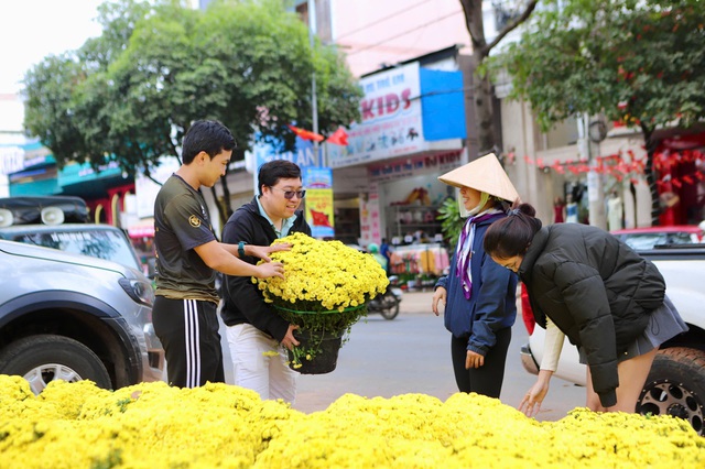 Hoa Tết 'xuống phố', Đắk Lắk ngập tràn sắc xuân- Ảnh 2.