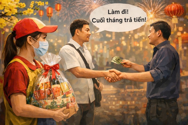 Lao động thời vụ dịp Tết: Hợp đồng miệng, rủi ro thật- Ảnh 2.