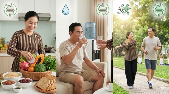 Vì sao người làm việc văn phòng dễ bị táo bón kéo dài?- Ảnh 2. Vì sao người làm việc văn phòng dễ bị táo bón kéo dài?- Ảnh 2.