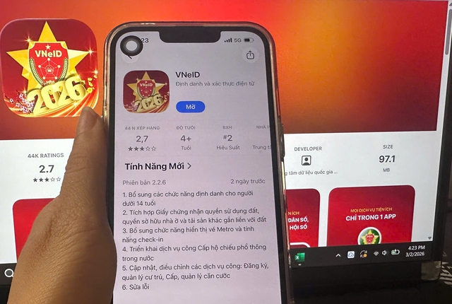 VNeID vừa cập nhật 2.2.6: Nhiều điểm mới người dùng nên biết- Ảnh 1.