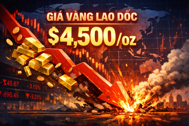 Giá vàng thế giới sẽ thế nào sau khi thủng mốc 4.500 USD phiên 21/3- Ảnh 1.