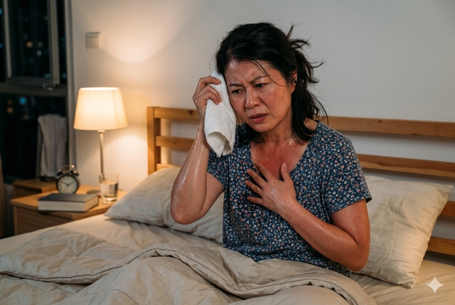 5 cách giúp phụ nữ làm chủ cơn bốc hỏa thời kỳ mãn kinh- Ảnh 1. 5 cách giúp phụ nữ làm chủ cơn bốc hỏa thời kỳ mãn kinh- Ảnh 1.