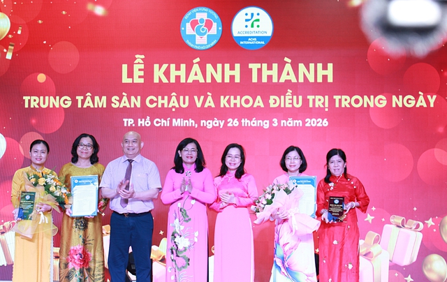 TPHCM khánh thành Trung tâm Sàn chậu đầu tiên, nâng cao chất lượng chăm sóc sức khỏe phụ nữ- Ảnh 1.
