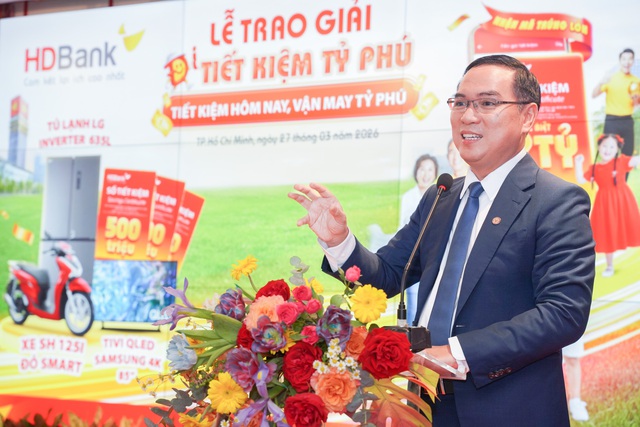 HDBank trao giải 'Tiết kiệm Tỷ phú': Nhân bội niềm vui từ những giá trị tích lũy- Ảnh 1.