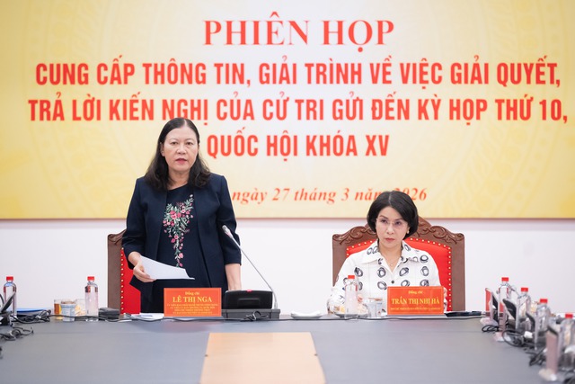 Giải quyết 96,3% kiến nghị cử tri gửi Kỳ họp thứ 10 Quốc hội khóa XV- Ảnh 4.