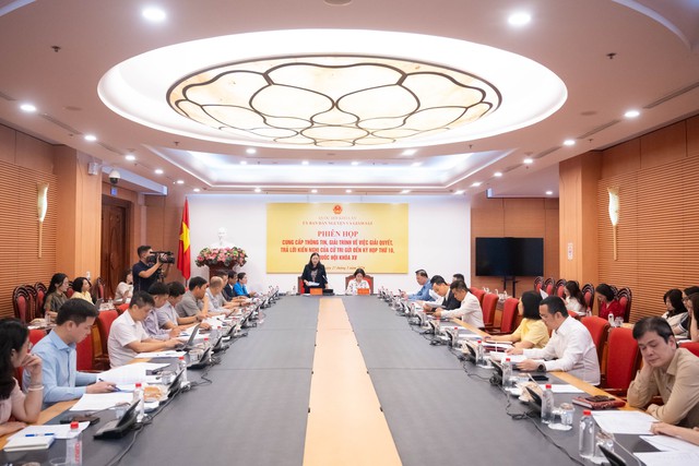 Giải quyết 96,3% kiến nghị cử tri gửi Kỳ họp thứ 10 Quốc hội khóa XV- Ảnh 1.