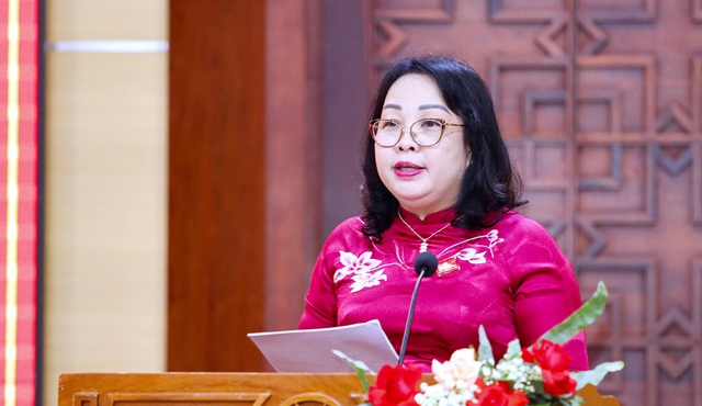 Bà Cao Thị Hòa An tái đắc cử Chủ tịch HĐND tỉnh Đắk Lắk- Ảnh 1. Bà Cao Thị Hòa An tái đắc cử Chủ tịch HĐND tỉnh Đắk Lắk- Ảnh 1.