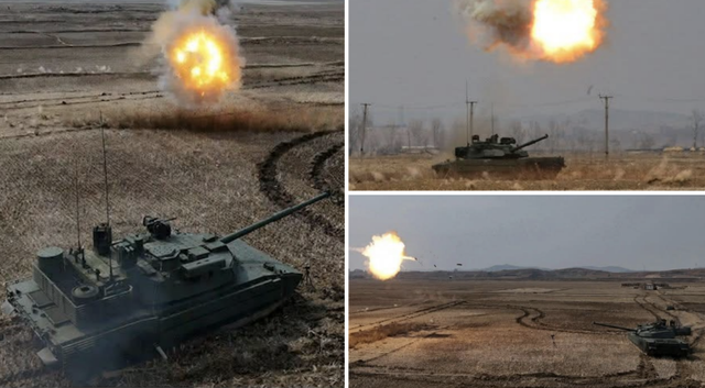 Xe tăng Chonma-2 của Triều Tiên có thể chặn đứng các đòn tấn công từ trên không- Ảnh 1.