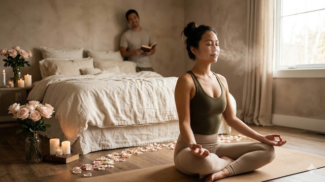 6 bài tập yoga giúp cải thiện sinh lý tự nhiên- Ảnh 2. 6 bài tập yoga giúp cải thiện sinh lý tự nhiên- Ảnh 2.