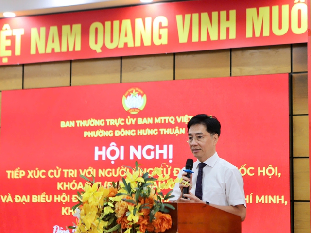 Ứng cử viên Đại biểu Quốc hội Trần Diệp Tuấn: ‘Góp phần xây dựng nền giáo dục và hệ thống y tế công bằng, chất lượng, bền vững’- Ảnh 3.