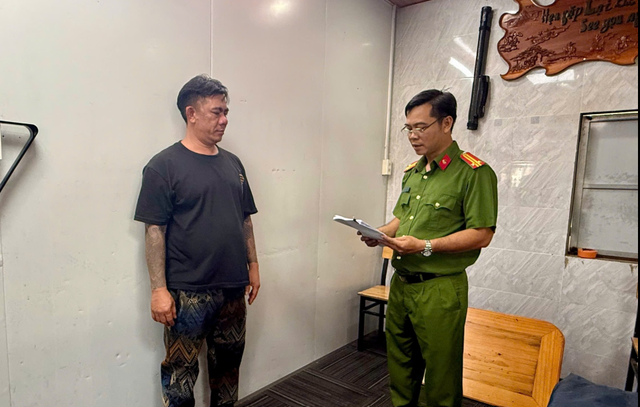 Bắt giữ Vũ 'Beo' dùng dao chém người sau mâu thuẫn- Ảnh 1.