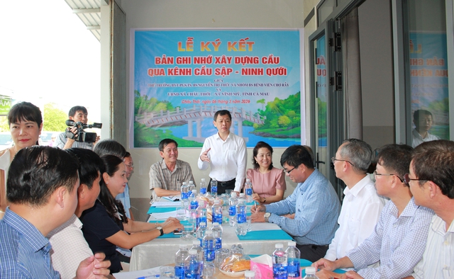 Một cây cầu – nhịp nối hai bờ kênh và những tấm lòng- Ảnh 4.