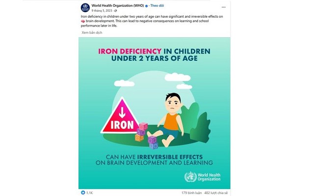 Tại sao cần bổ sung sắt dự phòng cho trẻ lười ăn thịt cá?- Ảnh 2. Tại sao cần bổ sung sắt dự phòng cho trẻ lười ăn thịt cá?- Ảnh 2.