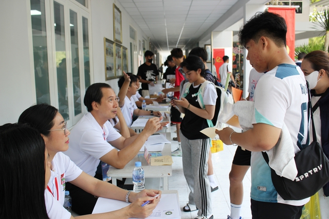 TP.HCM: Hơn 4.000 thí sinh dự thi năng khiếu ngành thể dục thể thao- Ảnh 2.