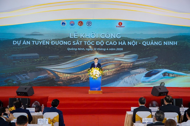 Khởi công tuyến đường sắt tốc độ cao Hà Nội – Quảng Ninh: Rút ngắn hành trình còn 23 phút
- Ảnh 3.