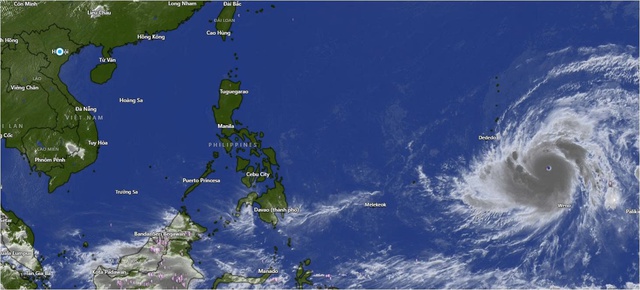 Bão Sinlaku đang tiếp tục mạnh lên, có thể đạt cấp siêu bão- Ảnh 1. Bão Sinlaku đang tiếp tục mạnh lên, có thể đạt cấp siêu bão- Ảnh 1.