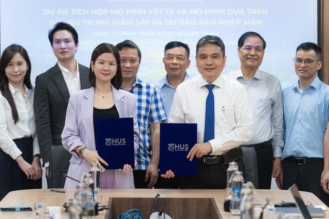 VinFuture kích hoạt 'lá chắn số' chống xâm nhập mặn tại Đồng bằng sông Hồng- Ảnh 1.