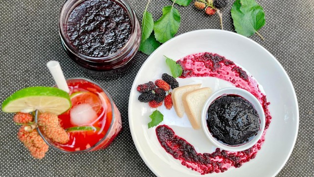 5 biến tấu món ăn ngon miệng từ quả dâu tằm- Ảnh 3. 5 biến tấu món ăn ngon miệng từ quả dâu tằm- Ảnh 3.