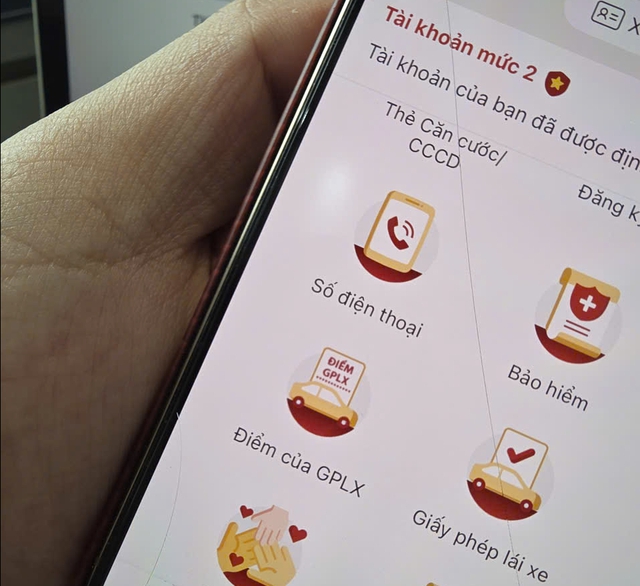 Cách nhận biết thuê bao đã xác thực trên VNeID hay chưa?- Ảnh 2. Cách nhận biết thuê bao đã xác thực trên VNeID hay chưa?- Ảnh 2.