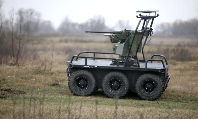 Ukraine lần đầu chiếm trận địa Nga chỉ bằng robot và UAV, không cần bộ binh- Ảnh 1.