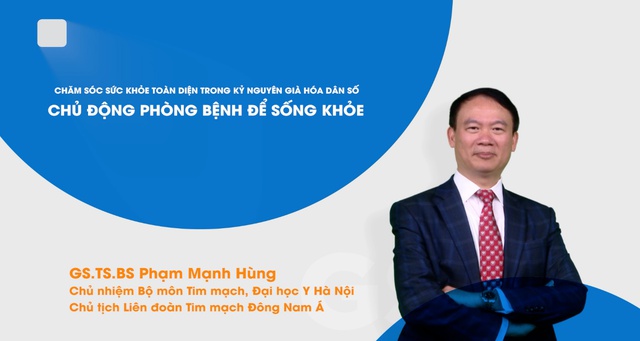 'Chăm sóc sức khỏe toàn diện trong kỷ nguyên già hóa dân số: Chủ động phòng bệnh để sống khỏe'- Ảnh 1. 'Chăm sóc sức khỏe toàn diện trong kỷ nguyên già hóa dân số: Chủ động phòng bệnh để sống khỏe'- Ảnh 1.