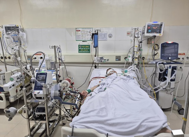 Can thiệp ECMO, giành lại sự sống cho người bệnh sốc nhiễm khuẩn, suy đa tạng nguy kịch- Ảnh 1.