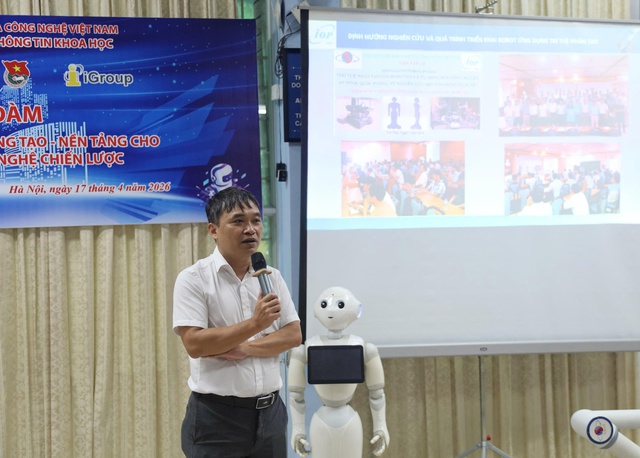 Nhà khoa học trình diễn robot tự hành trong môi trường nguy hiểm, rủi ro cao- Ảnh 1.